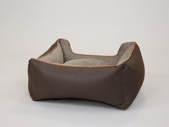 Monxton Orthopaedic Walled Dog Bed - Chestnut / Sable, Small