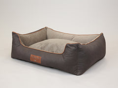 Monxton Orthopaedic Walled Dog Bed - Mocha / Sable, X-Large