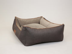 Monxton Orthopaedic Walled Dog Bed - Mocha / Sable, X-Large