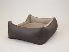 Monxton Orthopaedic Walled Dog Bed - Mocha / Sable, X-Large