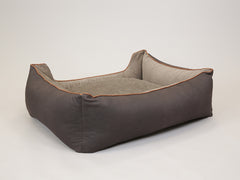 Monxton Orthopaedic Walled Dog Bed - Mocha / Sable, X-Large