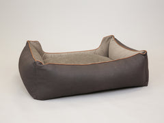 Monxton Orthopaedic Walled Dog Bed - Mocha / Sable, X-Large