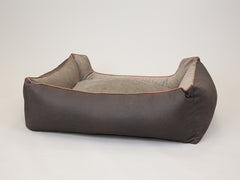 Monxton Orthopaedic Walled Dog Bed - Mocha / Sable, X-Large