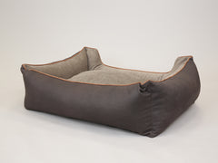 Monxton Orthopaedic Walled Dog Bed - Mocha / Sable, X-Large