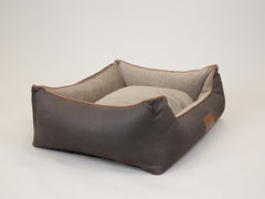 Monxton Orthopaedic Walled Dog Bed - Mocha / Sable, X-Large
