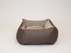 Monxton Orthopaedic Walled Dog Bed - Chestnut / Sable, Medium