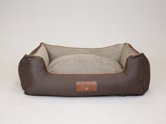 Monxton Orthopaedic Walled Dog Bed - Chestnut / Sable, X-Large