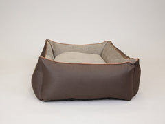 Monxton Orthopaedic Walled Dog Bed - Chestnut / Sable, X-Large