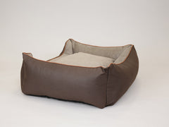 Monxton Orthopaedic Walled Dog Bed - Chestnut / Sable, X-Large