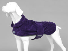 Dog Drying Coat by MuttMOP® (Plum)