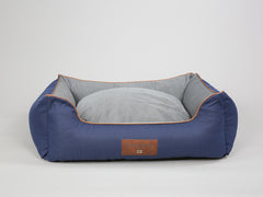 Savile Orthopaedic Walled Dog Bed - Mariner's Blue, Large