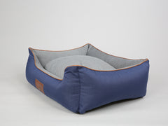 Savile Orthopaedic Walled Dog Bed - Mariner's Blue, Large