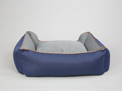 Savile Orthopaedic Walled Dog Bed - Mariner's Blue, Large