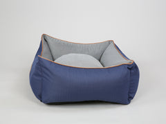 Savile Orthopaedic Walled Dog Bed - Mariner's Blue, Medium