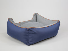 Savile Orthopaedic Walled Dog Bed - Mariner's Blue, Medium