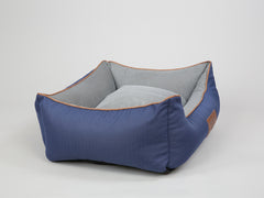 Savile Orthopaedic Walled Dog Bed - Mariner's Blue, Medium