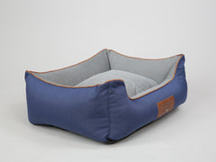 Savile Orthopaedic Walled Dog Bed - Mariner's Blue, Medium