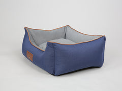 Savile Orthopaedic Walled Dog Bed - Mariner's Blue, Small