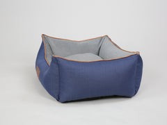 Savile Orthopaedic Walled Dog Bed - Mariner's Blue, Small