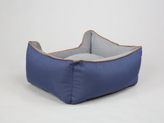 Savile Orthopaedic Walled Dog Bed - Mariner's Blue, Small