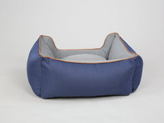 Savile Orthopaedic Walled Dog Bed - Mariner's Blue, Small