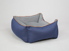 Savile Orthopaedic Walled Dog Bed - Mariner's Blue, Small