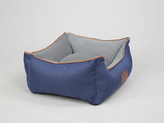 Savile Orthopaedic Walled Dog Bed - Mariner's Blue, Small