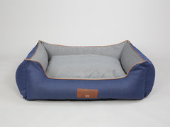 Savile Orthopaedic Walled Dog Bed - Mariner's Blue, X-Large