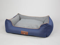 Savile Orthopaedic Walled Dog Bed - Mariner's Blue, X-Large