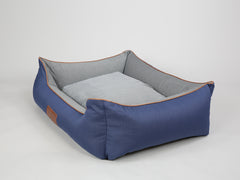 Savile Orthopaedic Walled Dog Bed - Mariner's Blue, X-Large