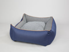 Savile Orthopaedic Walled Dog Bed - Mariner's Blue, X-Large