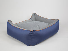 Savile Orthopaedic Walled Dog Bed - Mariner's Blue, X-Large