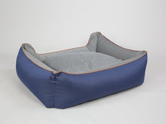 Savile Orthopaedic Walled Dog Bed - Mariner's Blue, X-Large