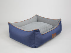 Savile Orthopaedic Walled Dog Bed - Mariner's Blue, X-Large