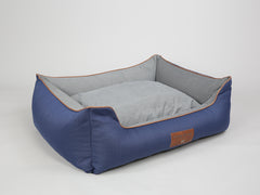 Savile Orthopaedic Walled Dog Bed - Mariner's Blue, X-Large