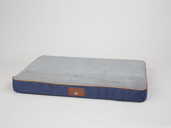Savile Dog Mattress - Mariner's Blue, Large