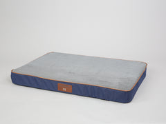Savile Dog Mattress - Mariner's Blue, Large
