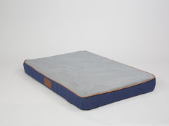 Savile Dog Mattress - Mariner's Blue, Large