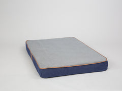 Savile Dog Mattress - Mariner's Blue, Large