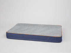 Savile Dog Mattress - Mariner's Blue, Large
