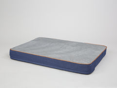 Savile Dog Mattress - Mariner's Blue, Large