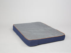 Savile Dog Mattress - Mariner's Blue, Large