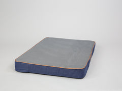 Savile Dog Mattress - Mariner's Blue, Large