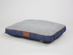 Savile Dog Mattress - Mariner's Blue, Medium