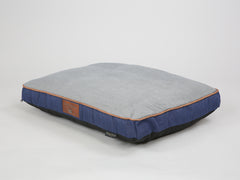 Savile Dog Mattress - Mariner's Blue, Medium