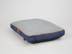 Savile Dog Mattress - Mariner's Blue, Medium