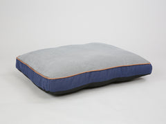 Savile Dog Mattress - Mariner's Blue, Medium