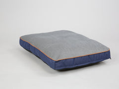 Savile Dog Mattress - Mariner's Blue, Medium