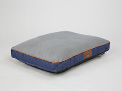 Savile Dog Mattress - Mariner's Blue, Medium
