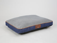 Savile Dog Mattress - Mariner's Blue, Medium